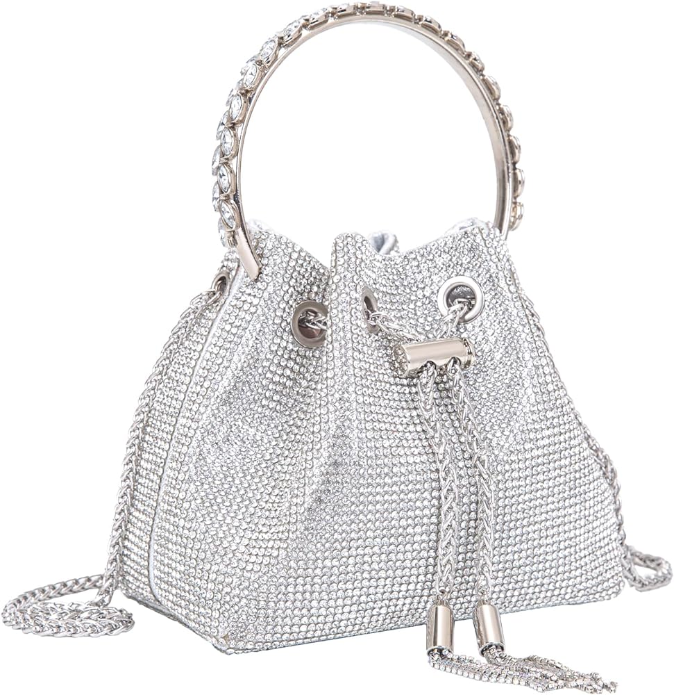 silver designer handbags 